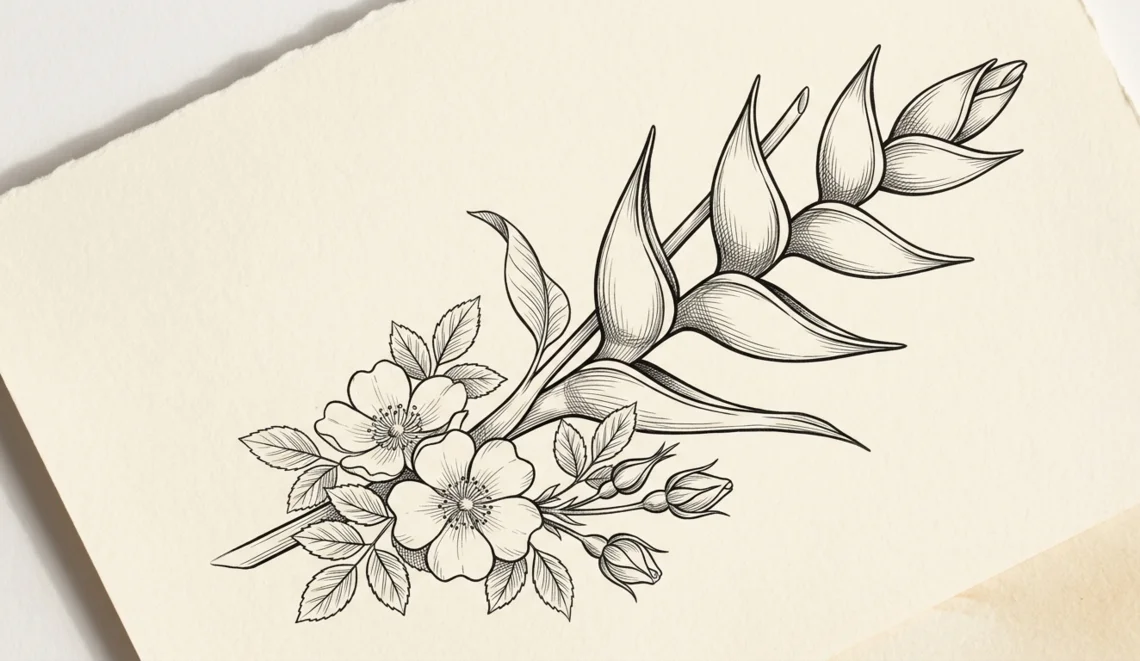 Heliconia along the Ribs — image 5